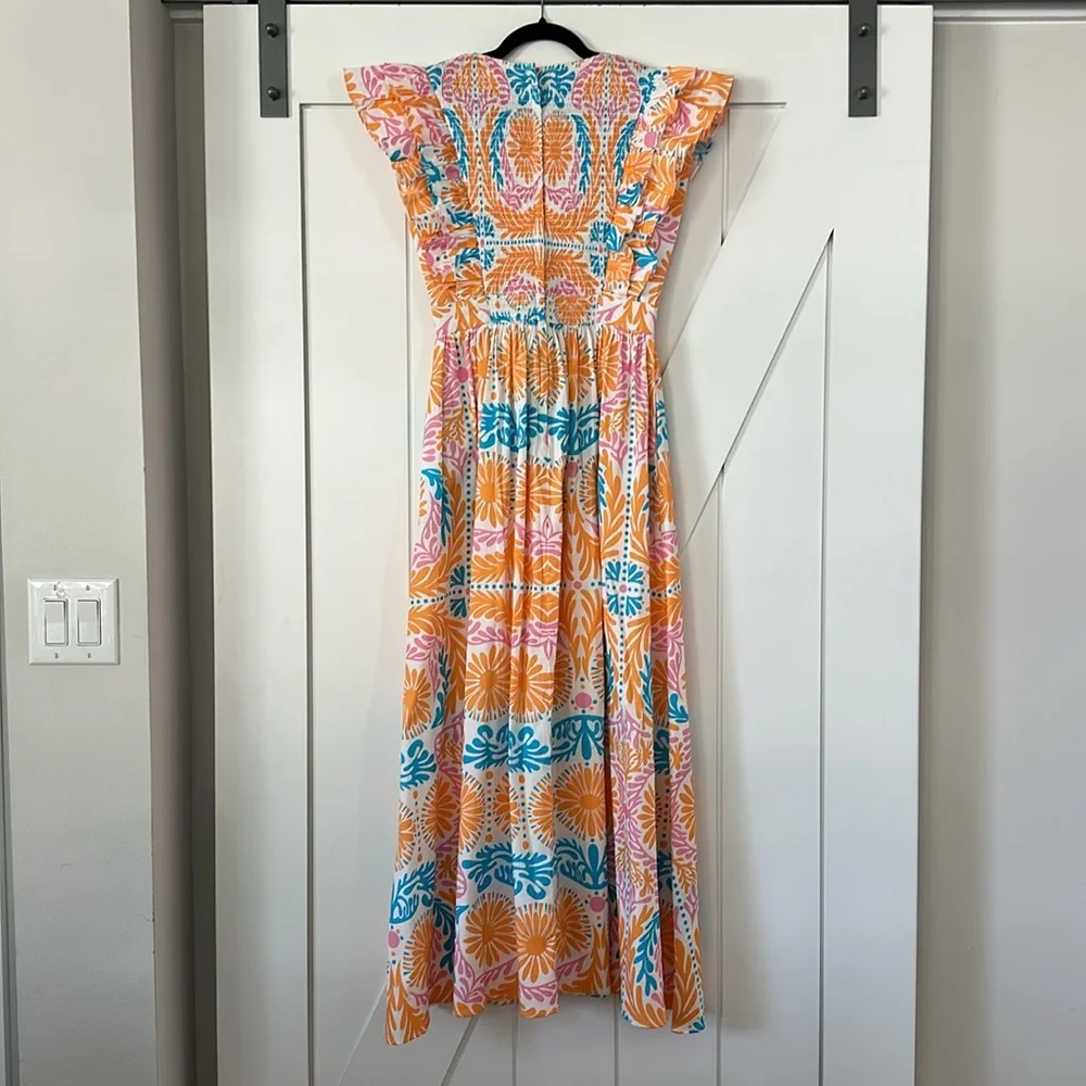 Sheridan French STACEY Dress IN PARFAIT JARDIN - Picture 10 of 10